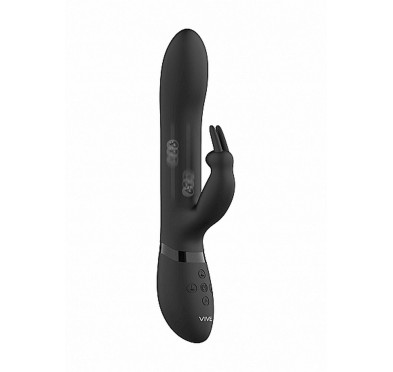 Amoris - Stimulating Beads Rabbit - Black